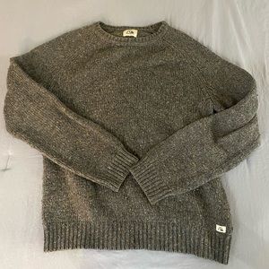 Quicksilver great, speckled knit sweater. Size M. Unisex.